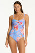 Sea Level Indochine Twist Bandeau One Piece
